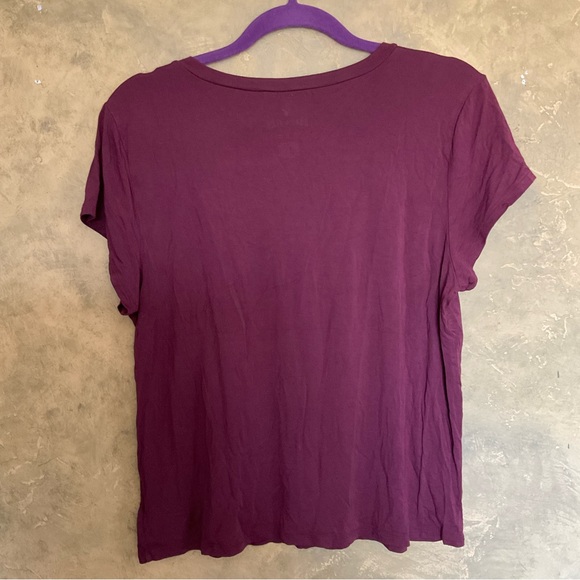 American Eagle Soft & Sexy Retro Patch Baby Tee - Picture 4 of 6